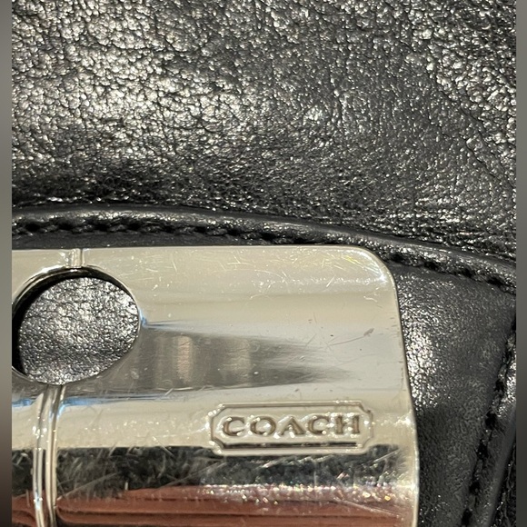 Black Coach Purse - Picture 3 of 5
